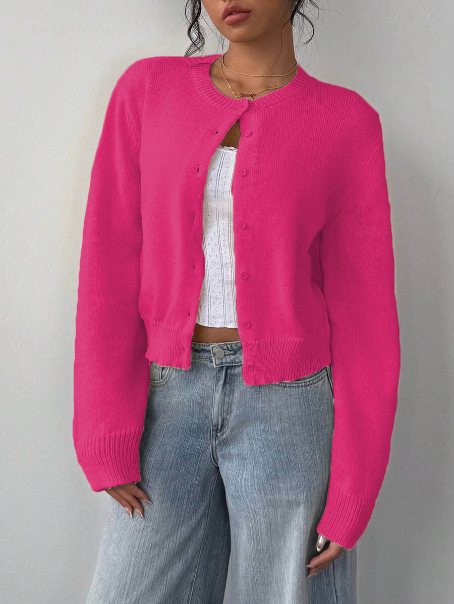 Léa | Maille Côtelée Cardigan