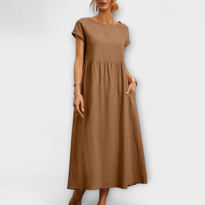 Élise | Robe Midi Élégante