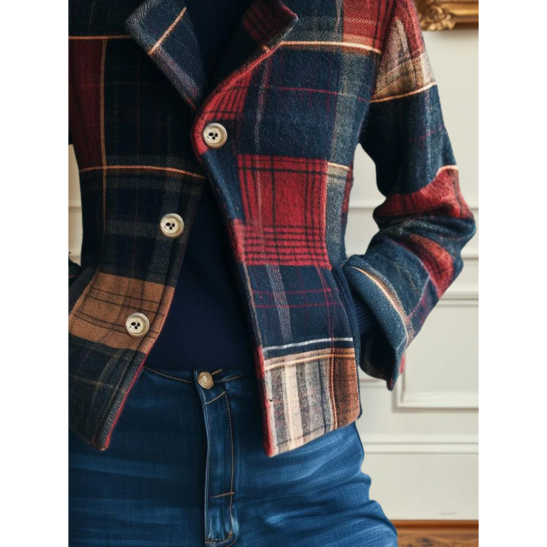 Amélie | Veste Carreaux Classique