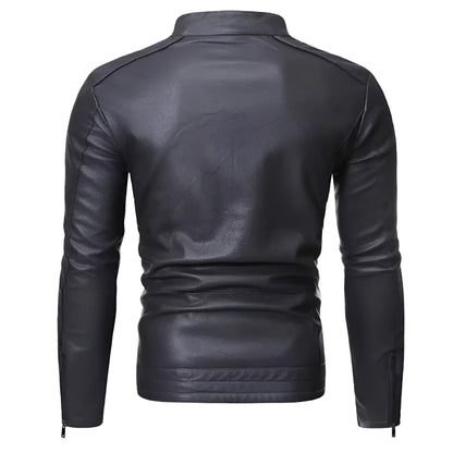 Florian | Veste Cuir Élégante