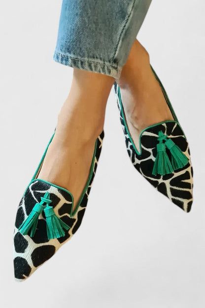 Estelle | Mocassins à Pompons Confort