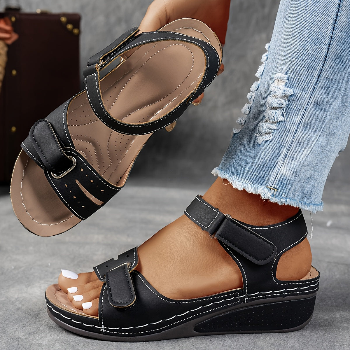 Sofia | Confort-First Open-Toe Sandales