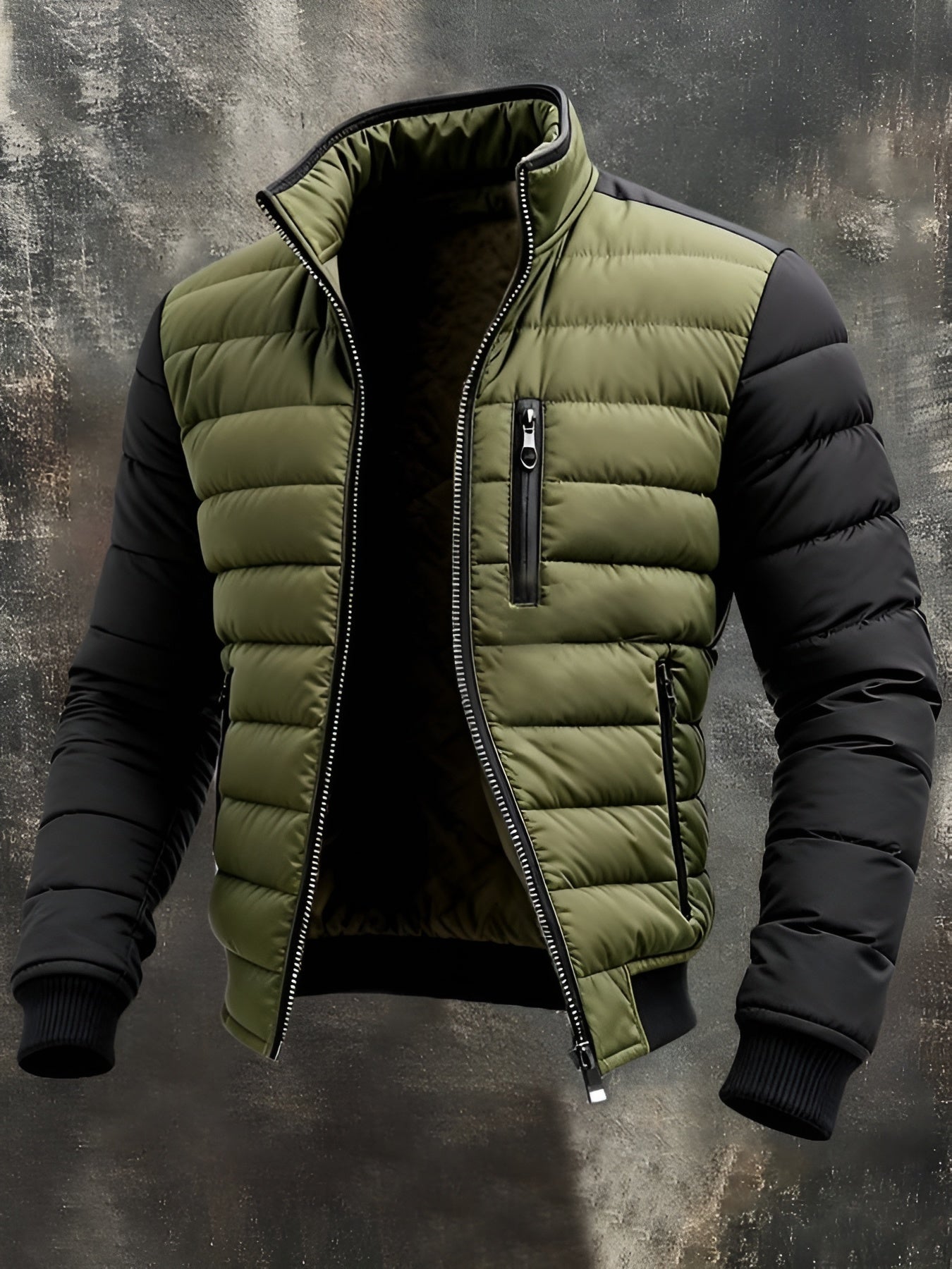 Antoine | Veste Matelassée Bicolore
