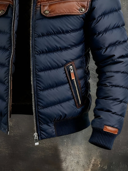 Valentin | Veste Doublée Contrastée