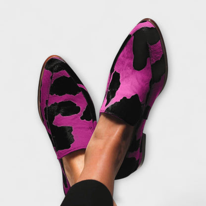 Beatrice | Cow Print Pointed Plates