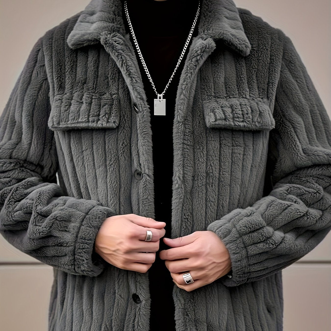 Kenzo | Manteau Texturé Moderne