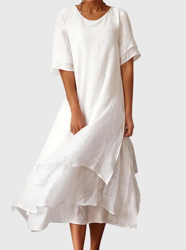 Isabella | Gracieux Robe Mi-Longue