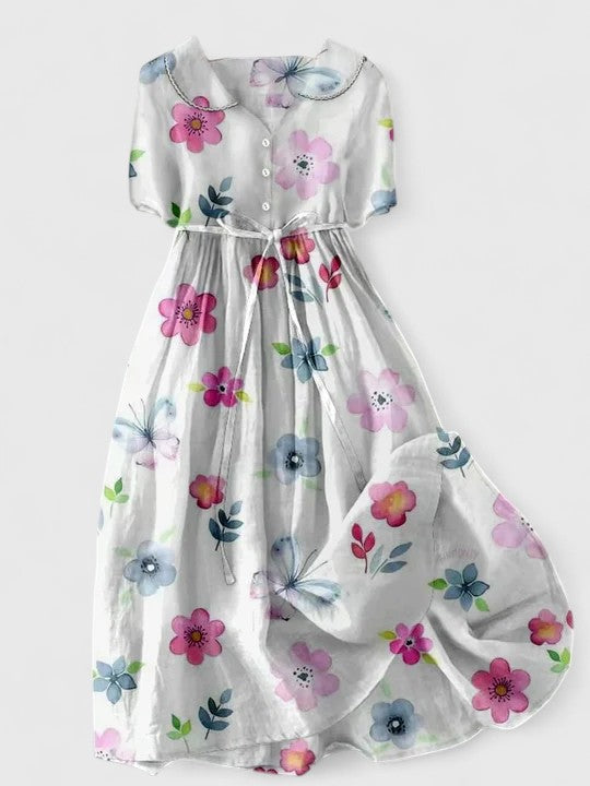 Léonie | Robe Mi-Longue Lacée