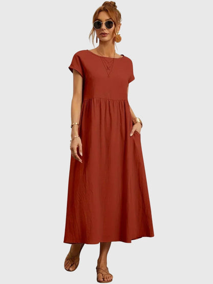 Luna | Décontracté Pocket Robe