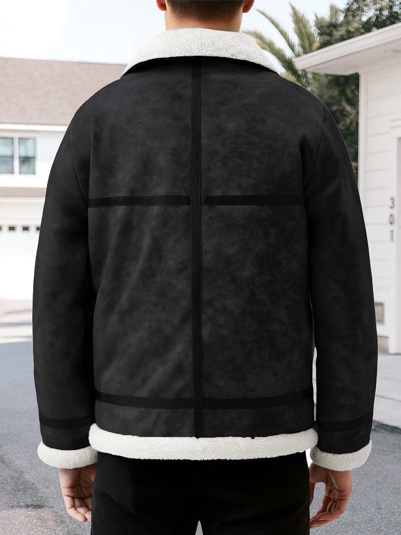 Brieuc | Blouson Aviateur Doublé Sherpa