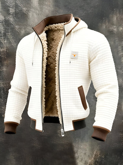 Corentin | Veste Matelassée à Capuche Sherpa