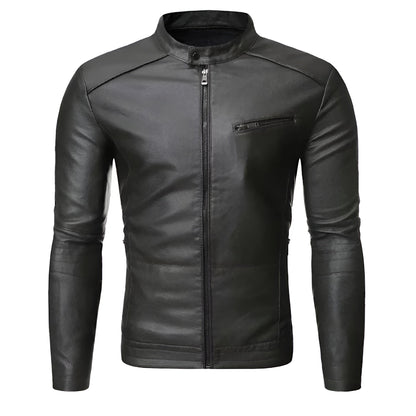 Florian | Veste Cuir Élégante
