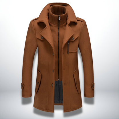 Sébastien | Manteau Long Matelassé