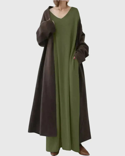 Thea | Minimaliste Robe Longue