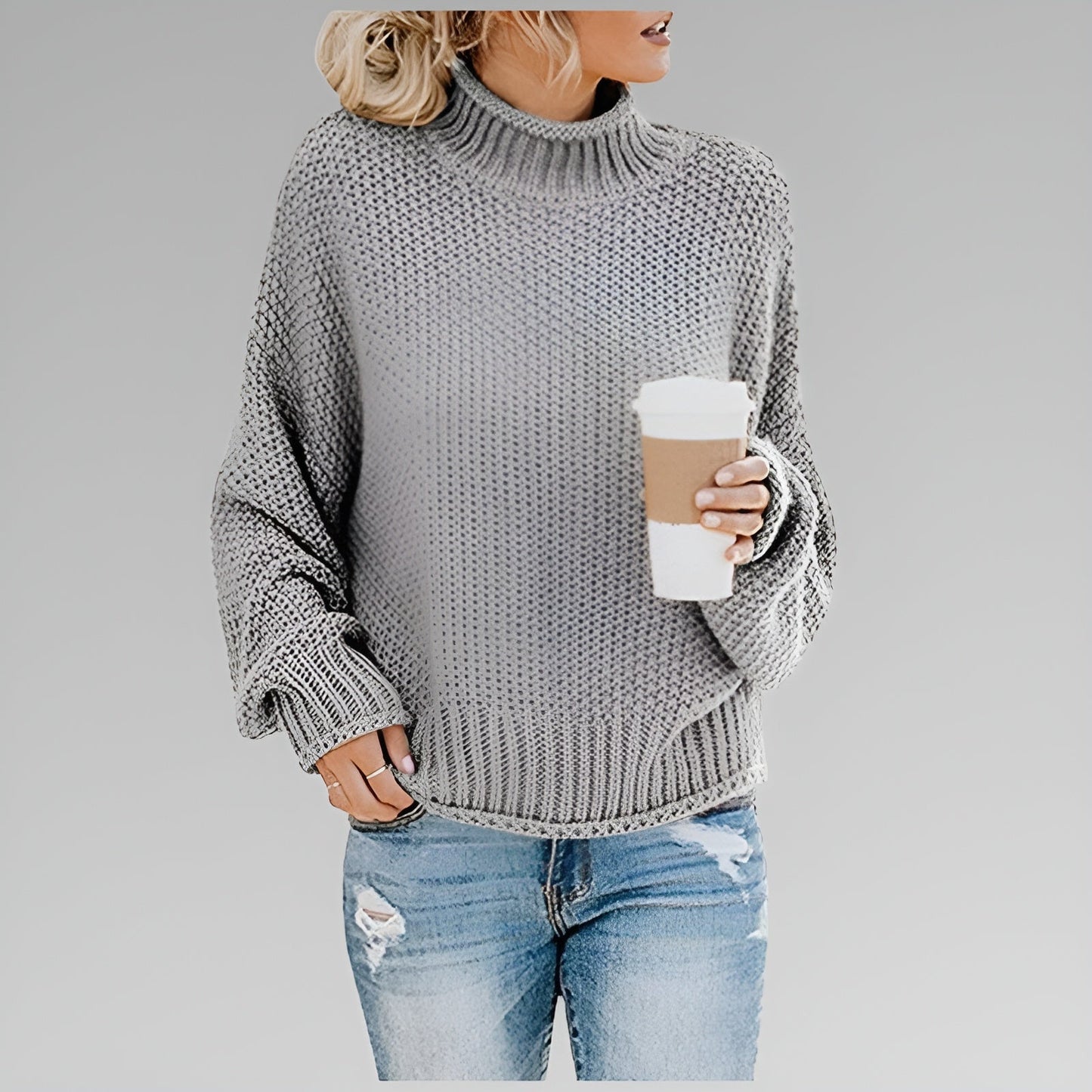 Luna | Maille Côtelée Pull