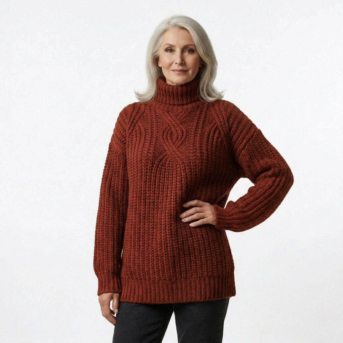 Anna | Texturé Maille Pull