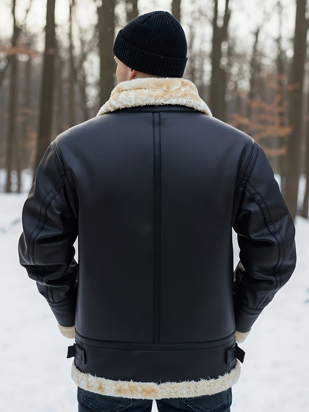Léon | Veste Aviateur Shearling