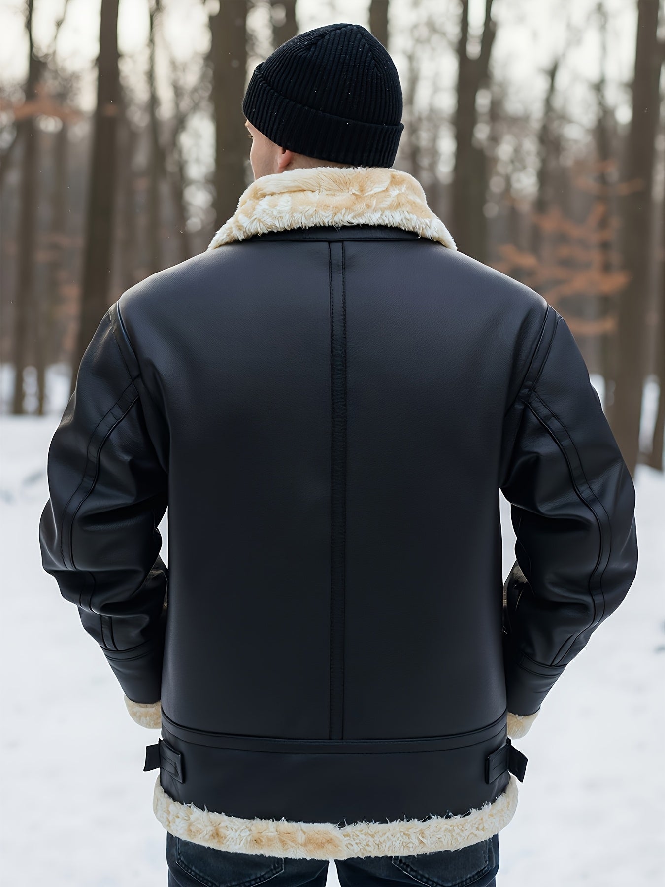 Léon | Veste Aviateur Shearling