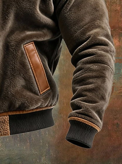 Vincent | Veste Velours Doublée Polaire