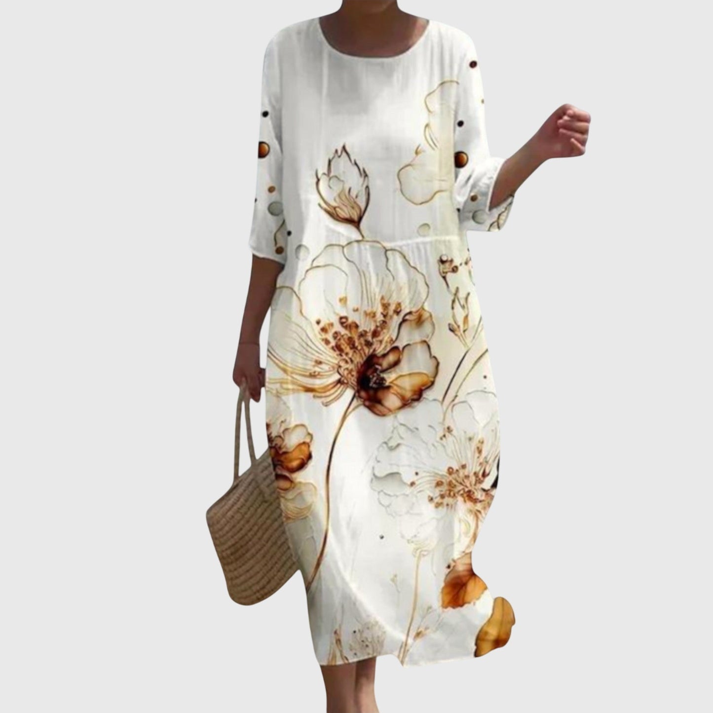 Vivienne | Imprimé Floral Robe Longue