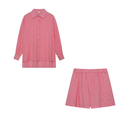Élise | Ensemble Chemise et Short Fluide