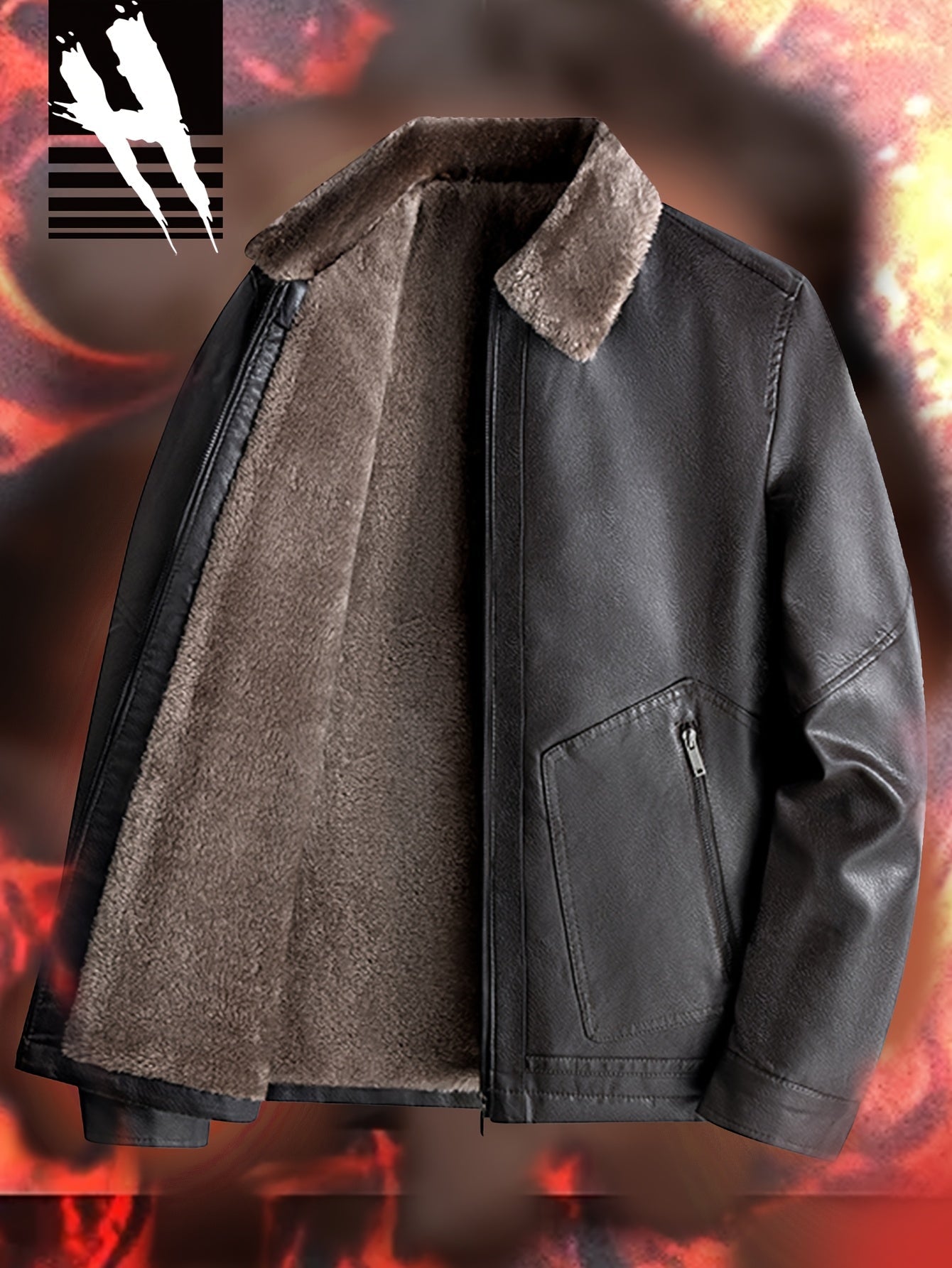 Chloé | Manteau Moderne en Fourrure Synthétique