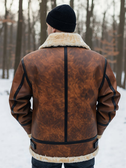 Léon | Veste Aviateur Shearling