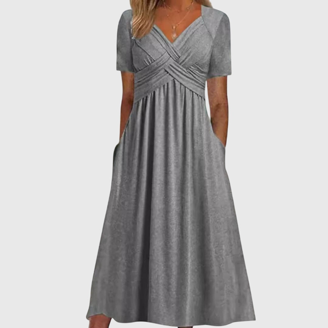 Amelia | Sublimant les Courbes Robe Mi-Longue