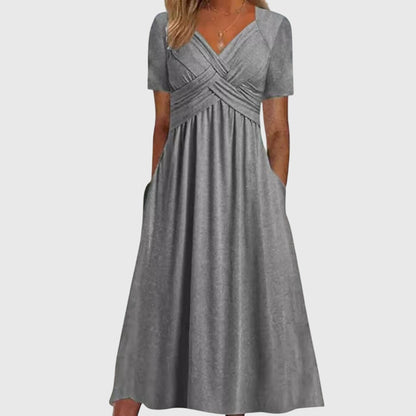Amelia | Sublimant les Courbes Robe Mi-Longue