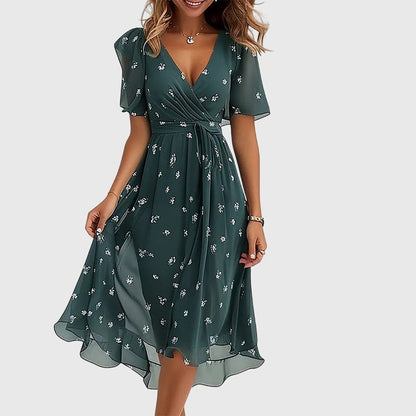 Seraphina | Portefeuille Robe Mi-Longue