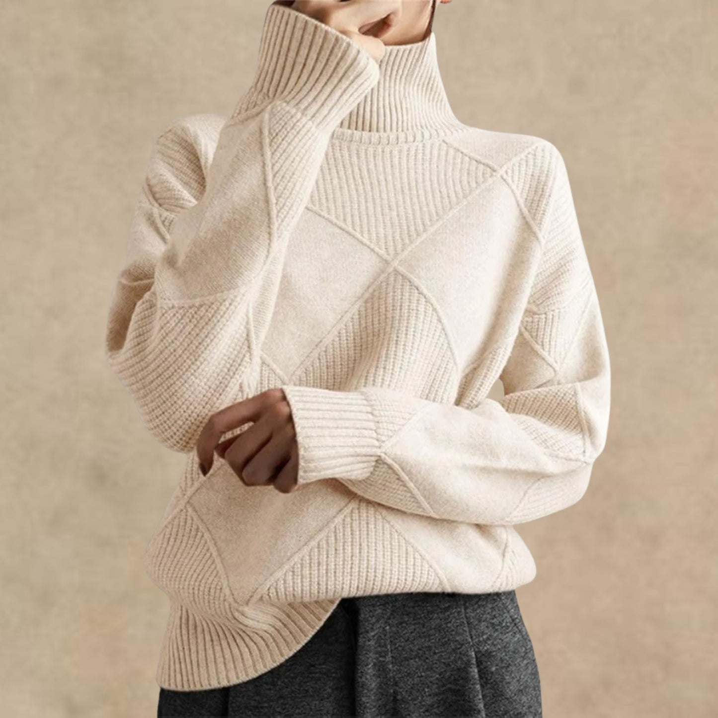 Sophia | Décontracté Maille Pull