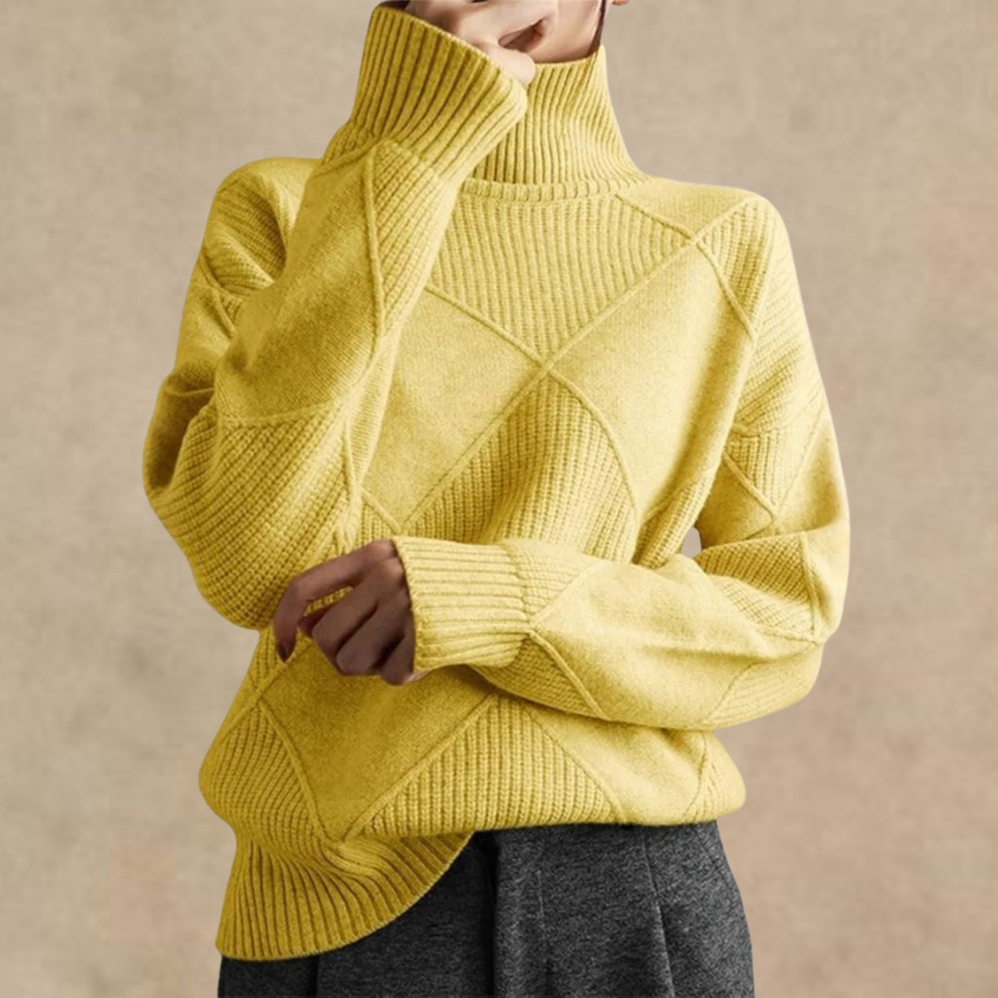 Sophia | Décontracté Maille Pull