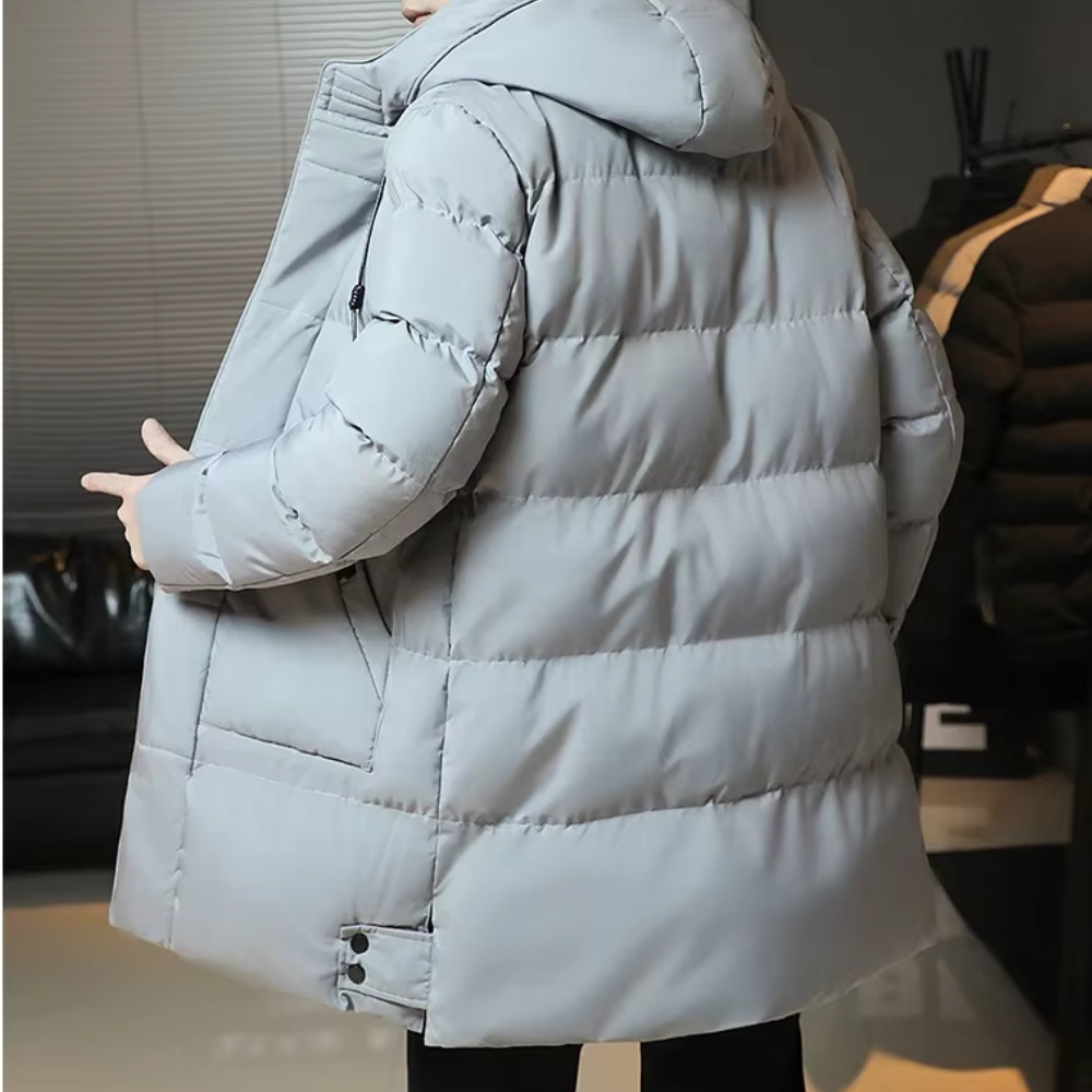 Augustin | Manteau Long d'Hiver Élégant