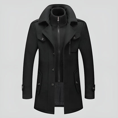 Léa | Manteau Long en Laine Premium