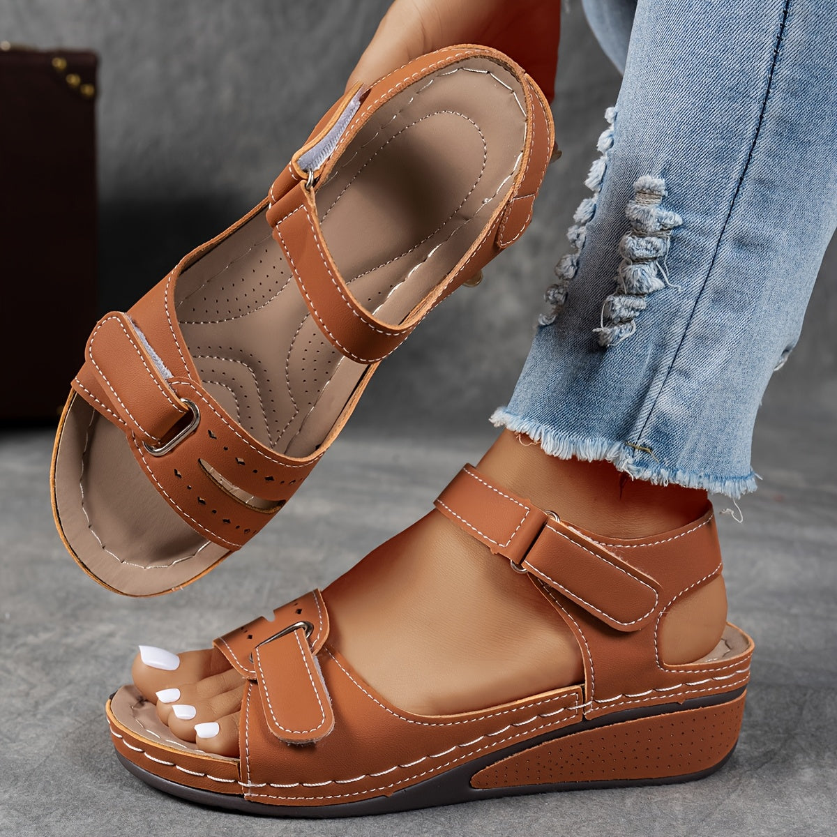 Sofia | Confort-First Open-Toe Sandales