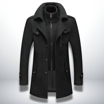 Sébastien | Manteau Long Matelassé