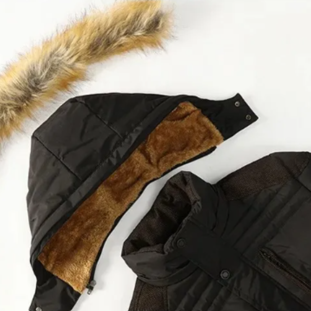 Léonard | Manteau Matelassé en Polaire Premium