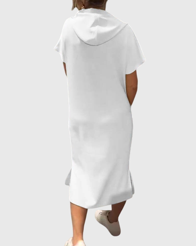 Maya | Décontracté Hoodie Robe