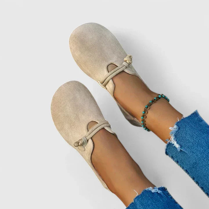 Léa | Mocassins Orthopédiques en Daim