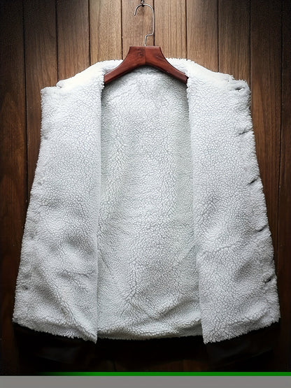 Apolline | Veste Denim Doublée Sherpa