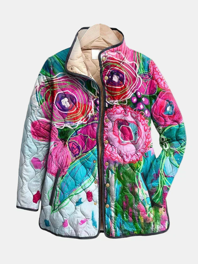 Céleste | Veste Florale Élégante