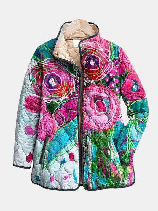 Céleste | Veste Florale Élégante