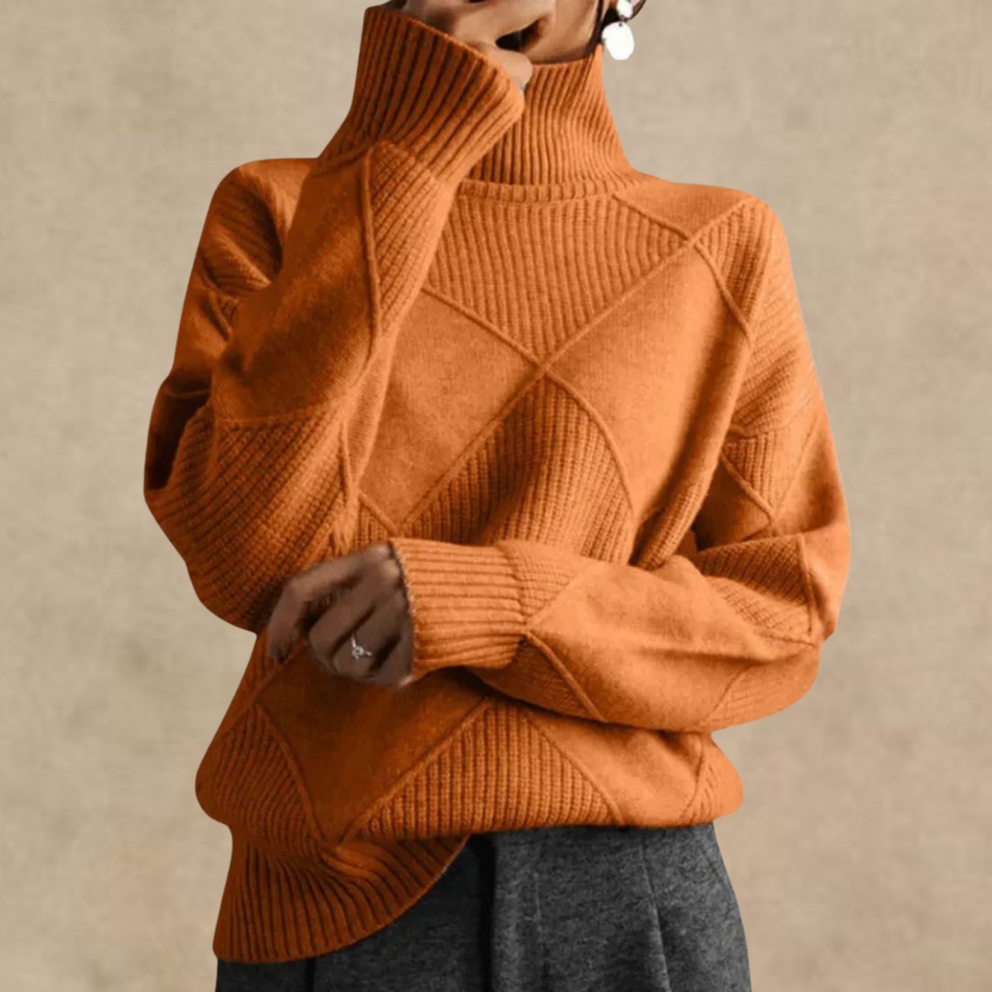 Sophia | Décontracté Maille Pull