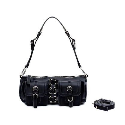 Raina | Embossed Shoulder Sac
