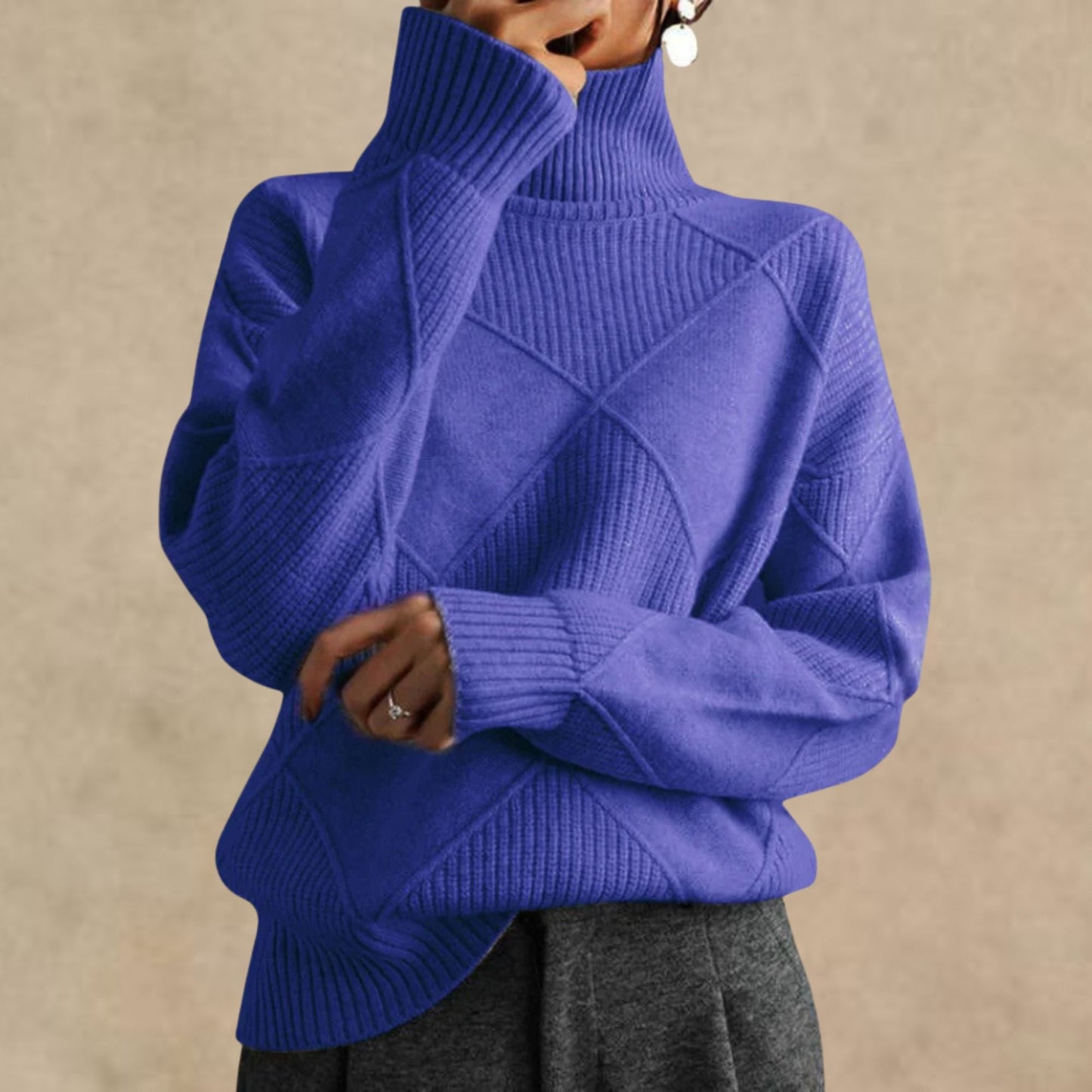 Sophia | Décontracté Maille Pull