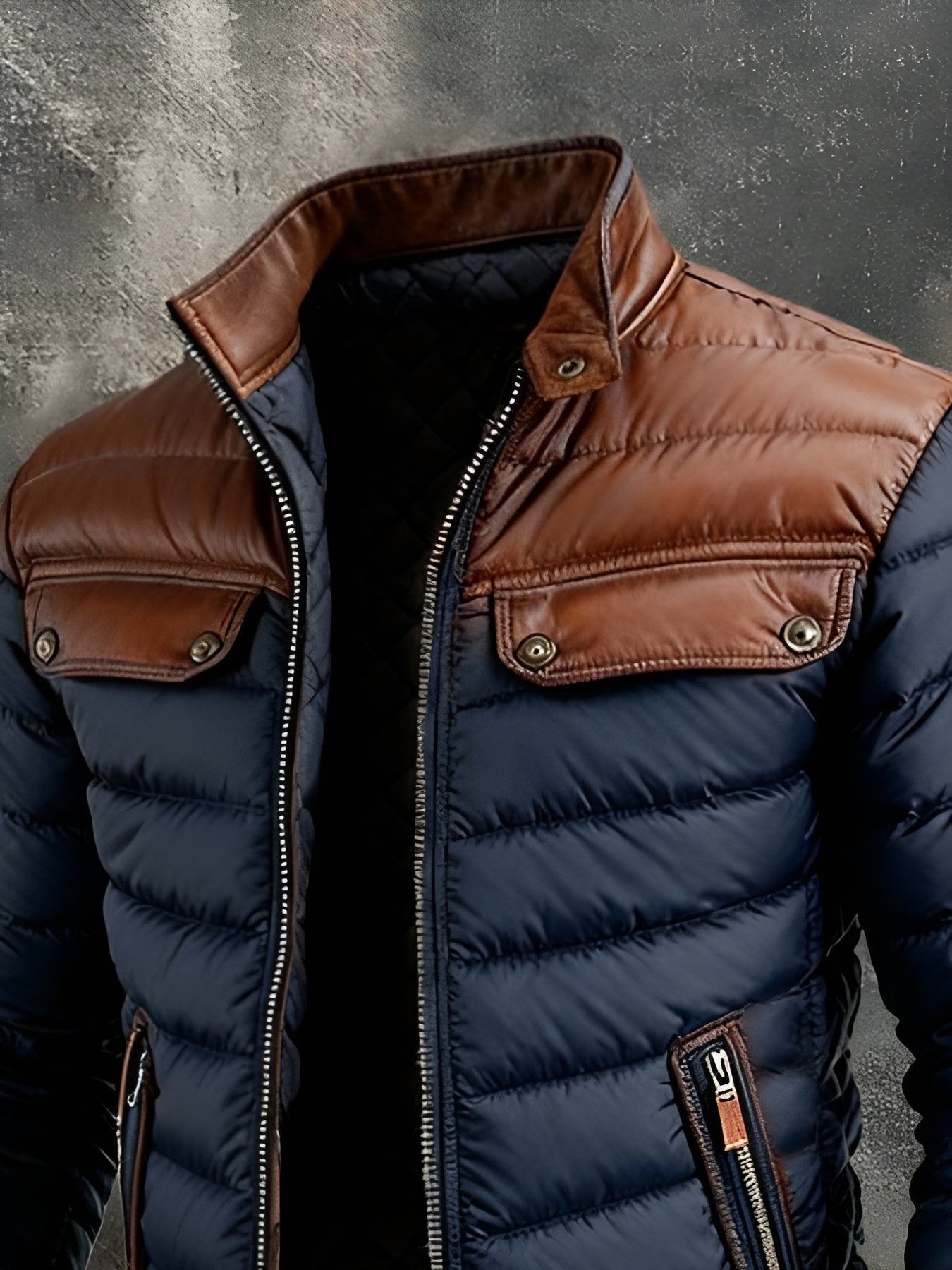 Valentin | Veste Doublée Contrastée