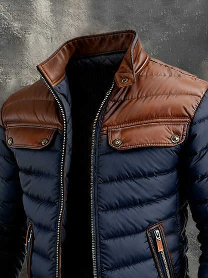 Valentin | Veste Doublée Contrastée