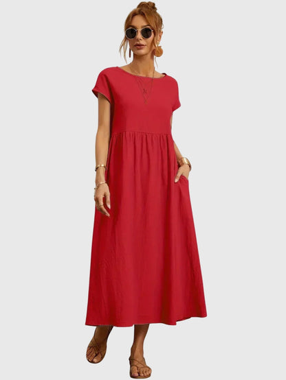 Luna | Décontracté Pocket Robe