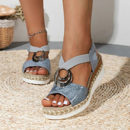 Gabrielle | Sandales Plateforme Élégantes