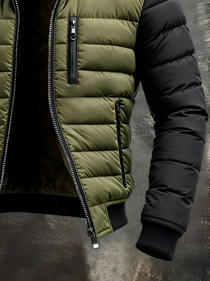 Antoine | Veste Matelassée Bicolore